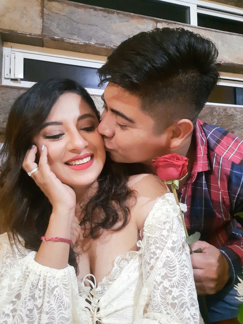 Foto de Karen y Luis